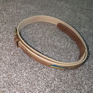 Guy Harvey Tan and Brown Fish Belt
